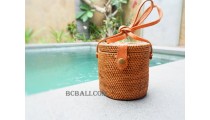 coins purses ata rattan bags small